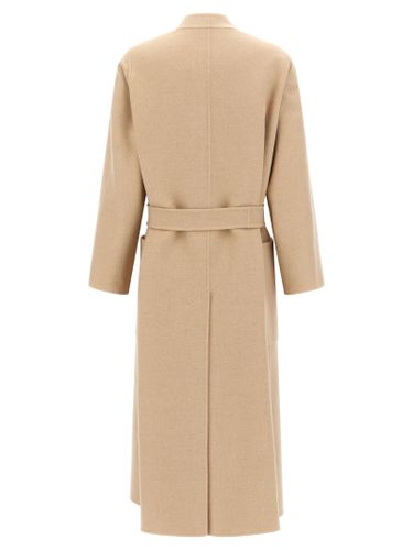 Max Mara Beige Wool Women's Coat - Max Mara - Modalova