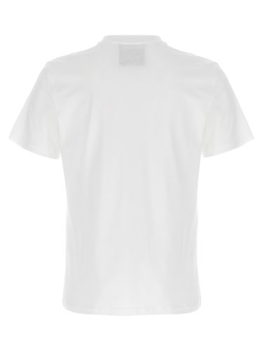 Moschino White Cotton Men's T-Shirt - Moschino - Modalova