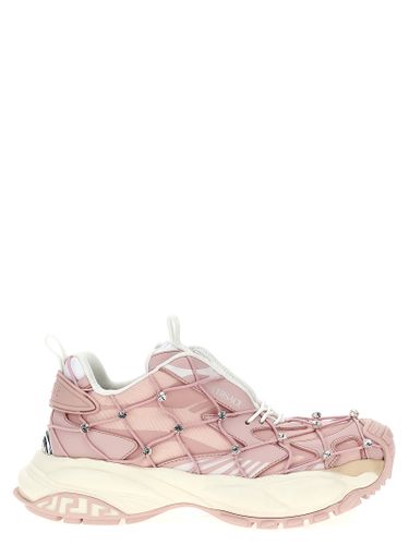 Polyester Athletic Women's Sneakers - Versace - Modalova