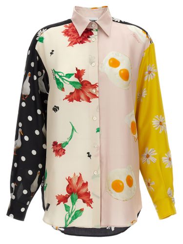 Silk Women's Blouse - Moschino - Modalova