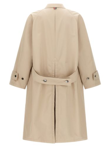 Polyester Men's Coat - Thom Browne - Modalova