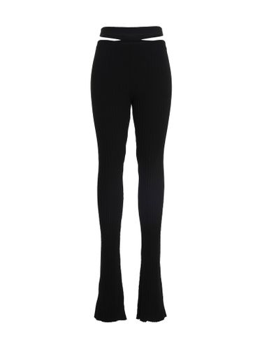 Viscose Flared Women's Pants - ANDREĀDAMO - Modalova