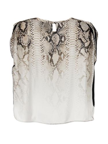 Viscose Women's Blouse - NUDE - Modalova