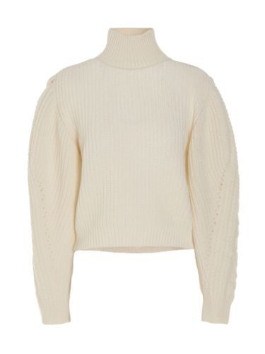 MIXIK White Wool Women's Cardigan - MIXIK - Modalova