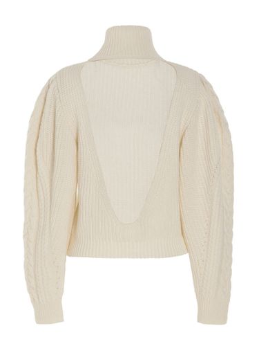 MIXIK White Wool Women's Cardigan - MIXIK - Modalova