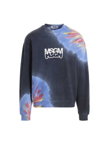 Cotton Men's Sweatshirt - MSGM - Modalova