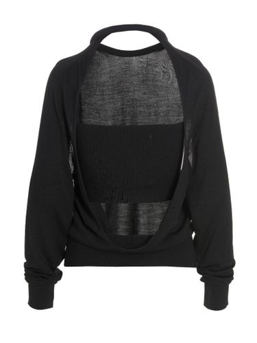 RAMAEL Black Silk Women's Cardigan - RAMAEL - Modalova
