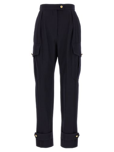 Wool Cargo Women's Pants - Alexander McQueen - Modalova
