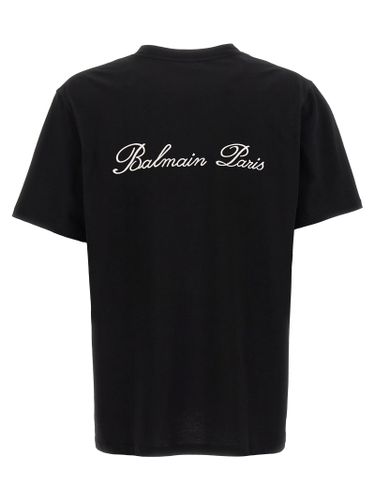Cotton Men's T-Shirt - Balmain - Modalova