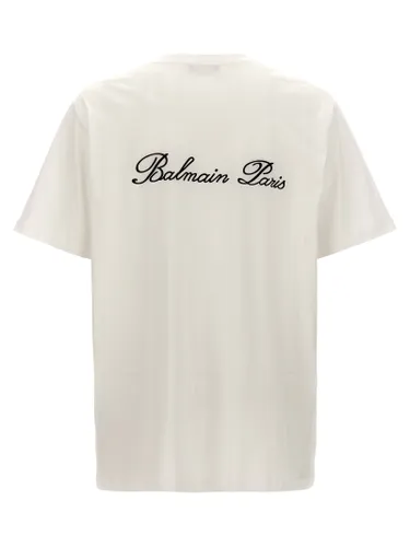 Cotton Men's T-Shirt - Balmain - Modalova