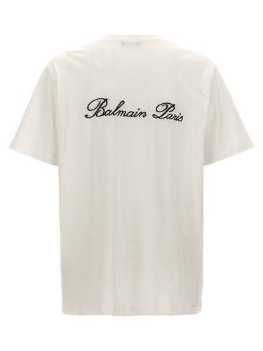 Cotton Men's T-Shirt - Balmain - Modalova
