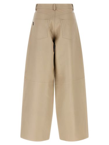 Haikure Beige Leather Women's Pants - Haikure - Modalova