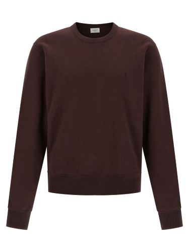 Cotton Men's Sweatshirt - Saint Laurent - Modalova
