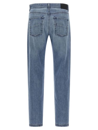 Cotton Straight-Leg Men's Jeans - Fendi - Modalova