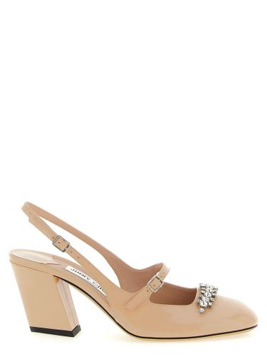Leather Mid Heel Women's Pumps - Jimmy Choo - Modalova