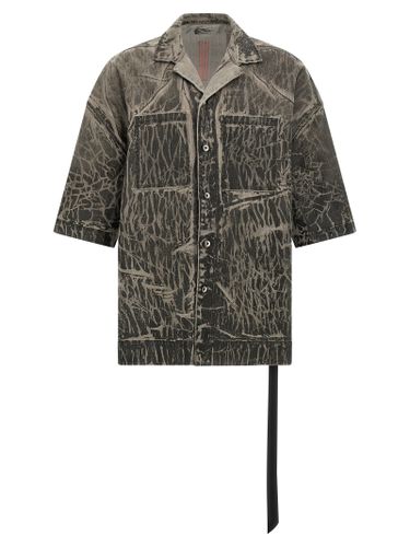 DRKSHDW Gray Cotton Men's Blouse - DRKSHDW - Modalova