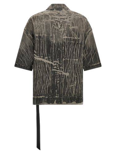 DRKSHDW Gray Cotton Men's Blouse - DRKSHDW - Modalova