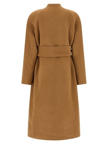 Khaite Brown Wool Women's Coat - Khaite - Modalova