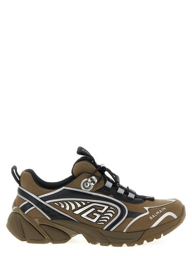 Polyethylene Athletic Men's Sneakers - Balmain - Modalova