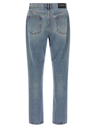 Cotton Jeans Men's Denim - Balmain - Modalova