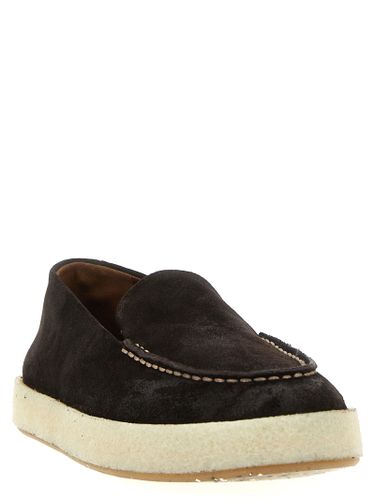 Leather Slip-On Men's Loafers - Marsell - Modalova