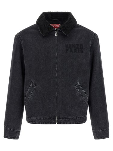 Cotton Denim Men's Jacket - Kenzo - Modalova