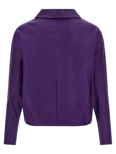 Lamb Leather Women's Blouse - STOULS - Modalova