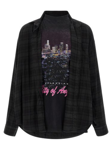 Cotton Men's Blouse - Balenciaga - Modalova