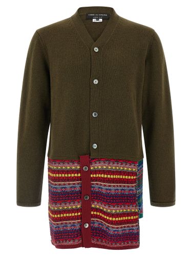 Wool Men's Cardigan - Comme Des Garçons - Modalova