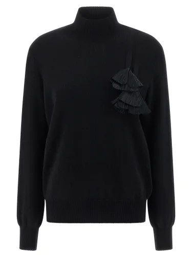 Virgin Wool Women's Cardigan - Ferragamo - Modalova