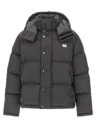 Polyamide Full-Length Men's Jacket - Dolce & Gabbana - Modalova