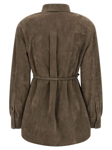 Lamb Leather Women's Blouse - Fendi - Modalova