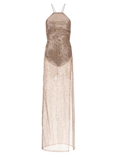 Polyester Long Women's Dress - The Andamane - Modalova