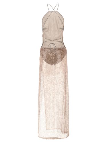 Polyester Long Women's Dress - The Andamane - Modalova