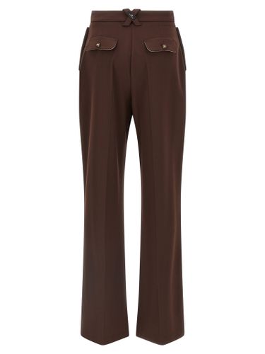 Polyester Casual Women's Pants - Elisabetta Franchi - Modalova