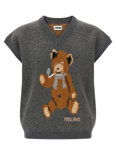 Magliano Gray Wool Men's Sweatshirt - Magliano - Modalova
