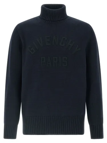 Givenchy Blue Cotton Men's Cardigan - Givenchy - Modalova