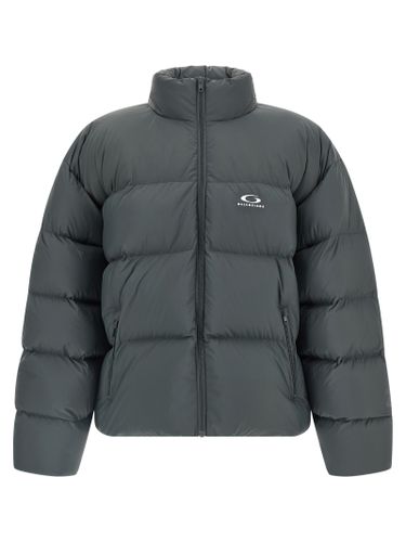 Polyamide Full-Length Men's Jacket - Balenciaga - Modalova