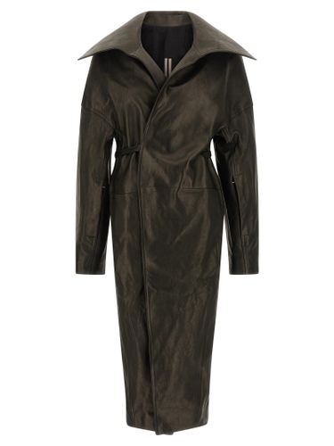 Lamb Leather Women's Coat - Rick Owens - Modalova