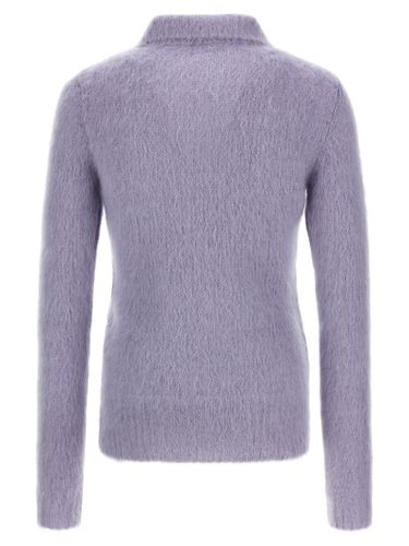 Gucci Purple Wool Men's Cardigan - Gucci - Modalova