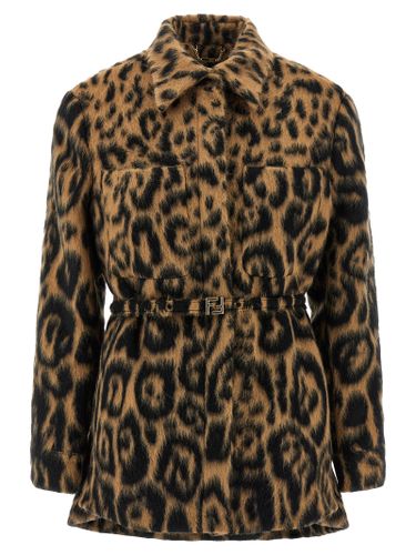 Virgin Wool Women's Coat - Fendi - Modalova