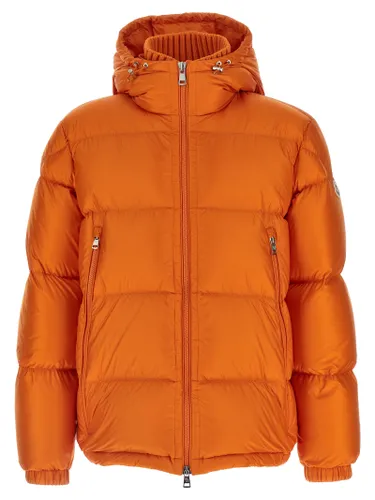 Polyamide Full-Length Men's Jacket - Moncler - Modalova