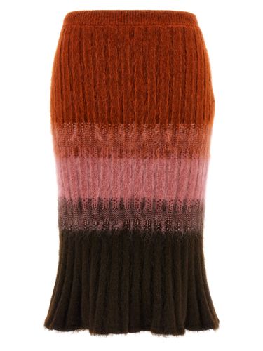 Wool Midi Women's Skirt - Fendi - Modalova
