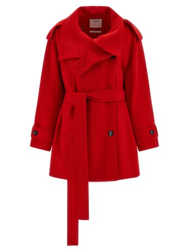 Virgin Wool Women's Coat - Sportmax - Modalova