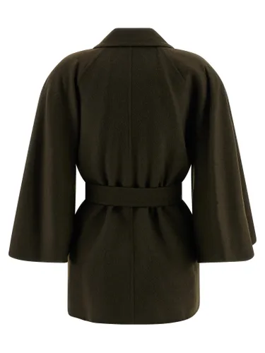 Max Mara Bicolor Wool Women's Coat - Max Mara - Modalova