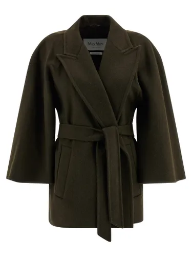 Max Mara Bicolor Wool Women's Coat - Max Mara - Modalova