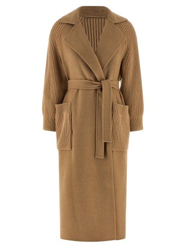 Max Mara Beige Wool Women's Coat - Max Mara - Modalova