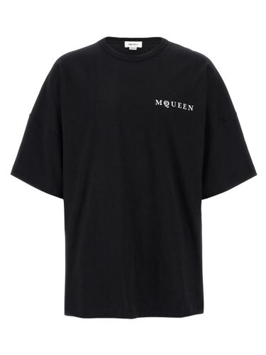 Cotton Men's T-Shirt - Alexander McQueen - Modalova