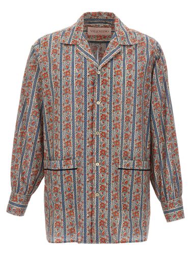 Cotton Men's Blouse - Valentino Garavani - Modalova