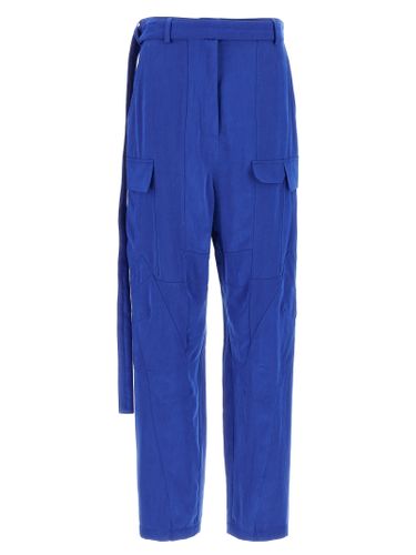 Lyocell Cargo Women's Pants - Ferragamo - Modalova